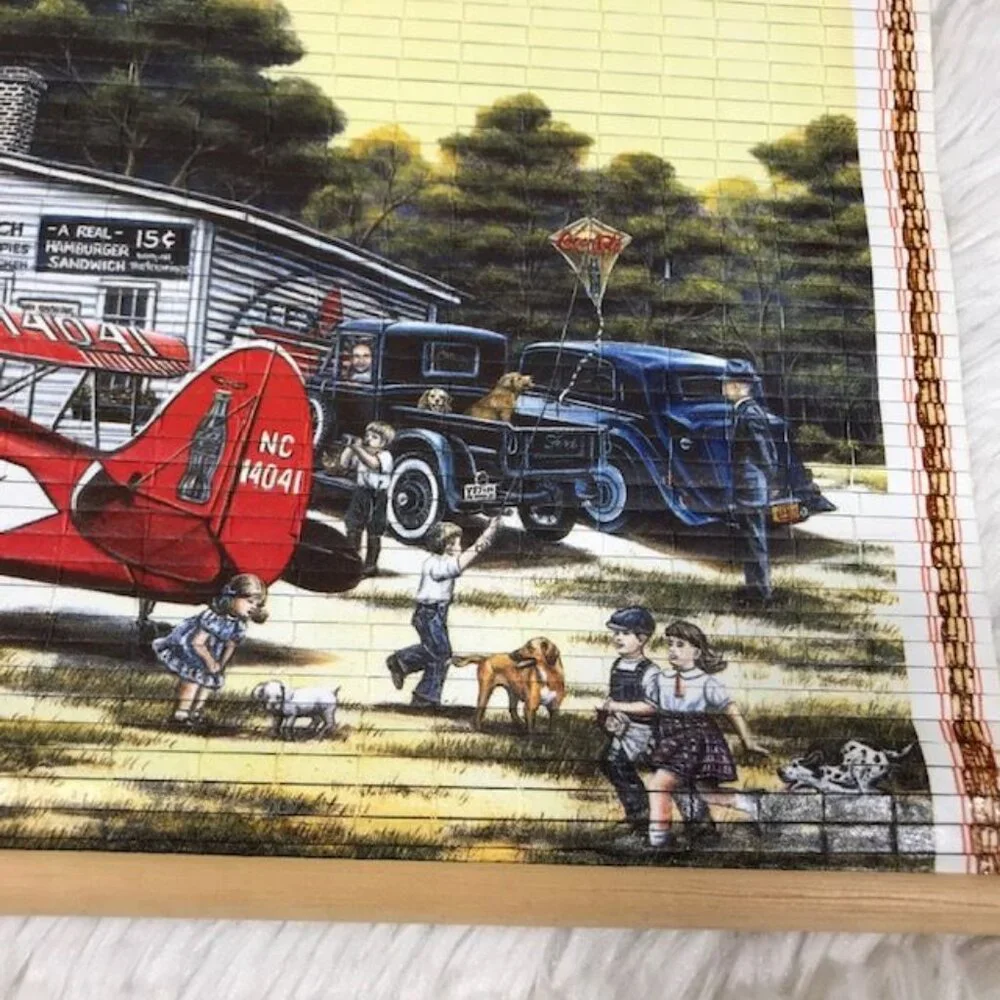 NWOT Vintage Coca-Cola Reversible 2001-2002 Wall Scroll Calendar